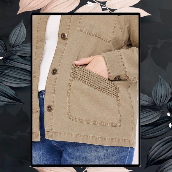 Maurices Plus Size Utility Jacket 3X - Picture 5 of 9